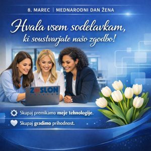 Danes praznujemo moč, znanje in prispevek žensk – v tehnologiji, podjetništvu in družbi.