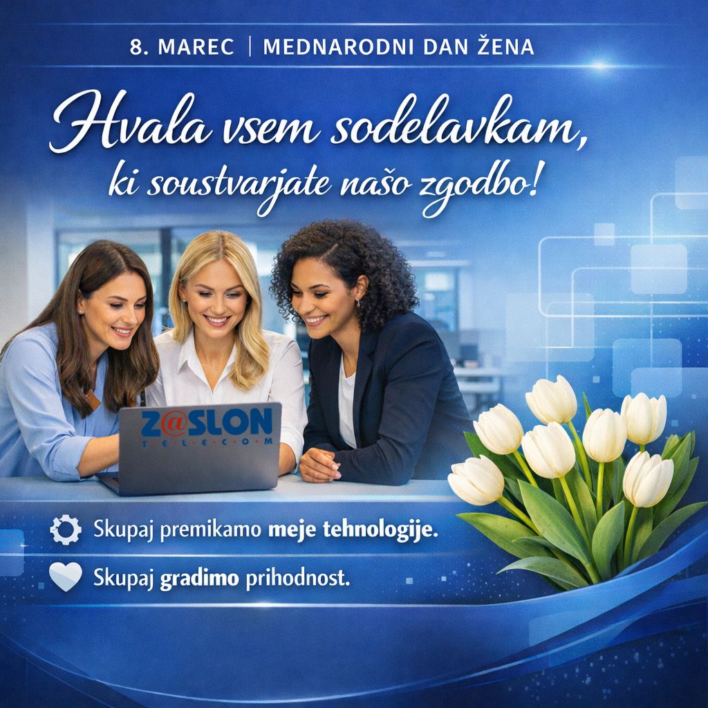 Danes praznujemo moč, znanje in prispevek žensk – v tehnologiji, podjetništvu in družbi.